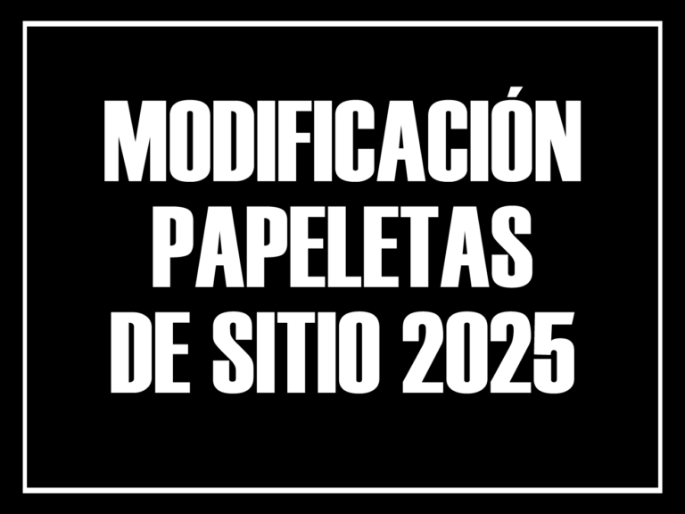 MODIFICACIÓN PAPELETAS DE SITIO 2025 HDAD PANADEROS
