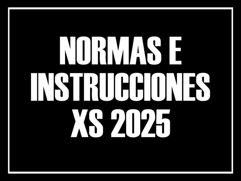 NORMAS E INSTRUCCIONES